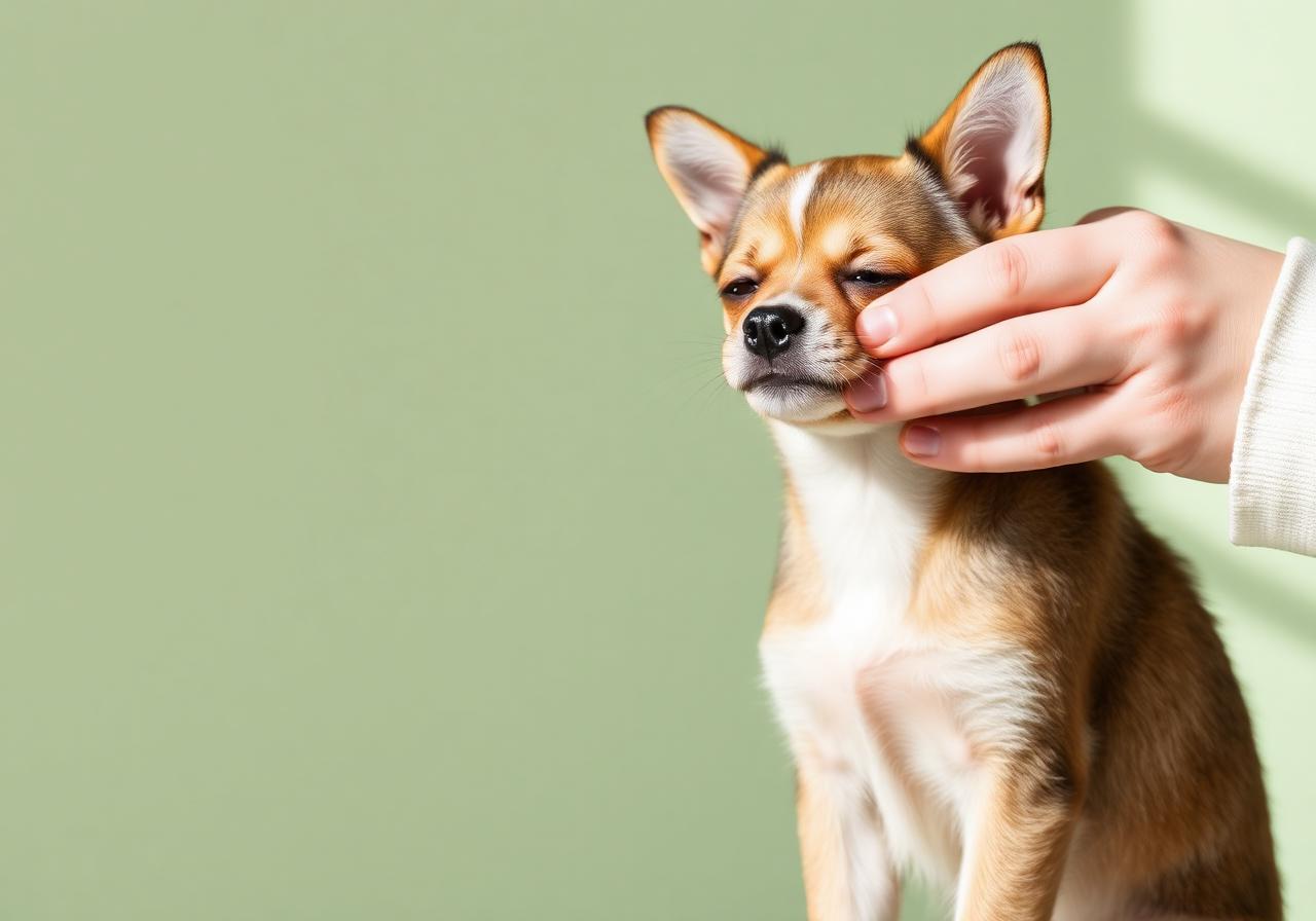 Cachorro recebendo atendimento veterinário especializado